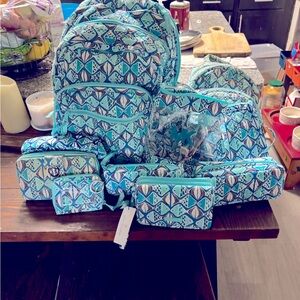Vera Bradley turtle collection: knacksacks,wallets and accessories.